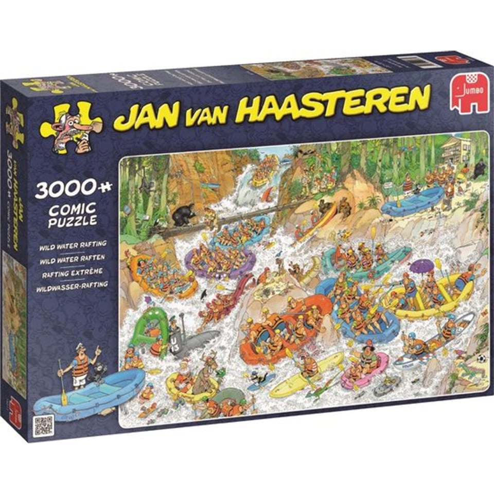 Puzzel Jan Van Haasteren Wild Water 3000 Stukjes