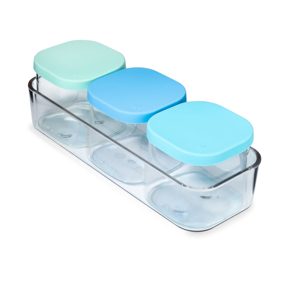 Yumbox Chop Chop 3 Glazen Bewaarbakjes