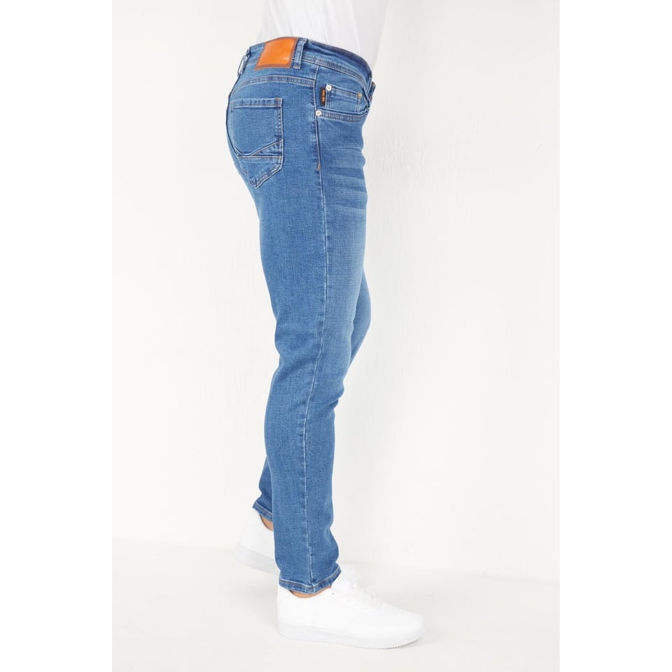 Heren Denim Jeans Regular Fit - DP08 - Blauw