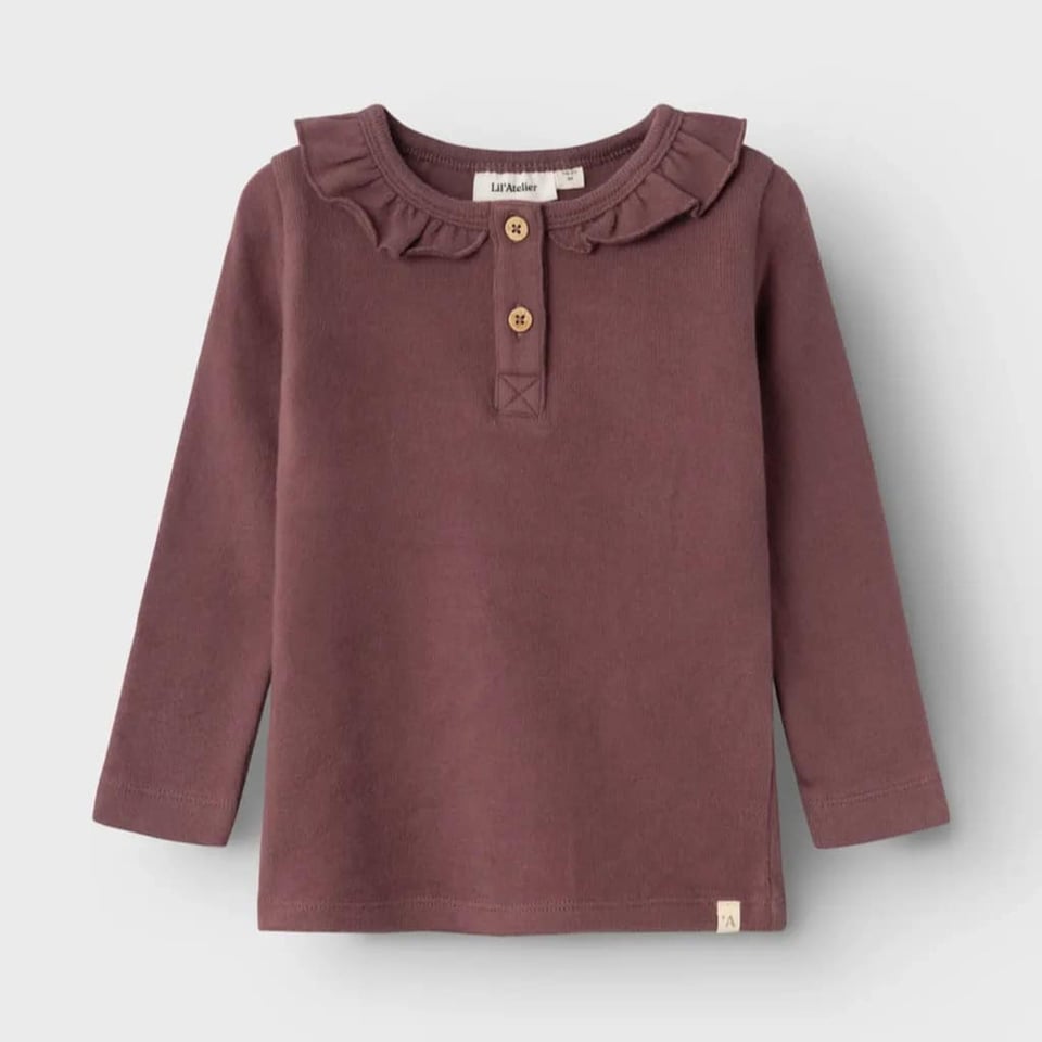 Lil' Atelier T-Shirt Rose Brown