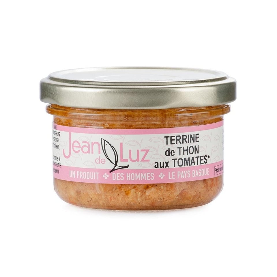 Terrine van tonijn met biologische tomaten - 85G