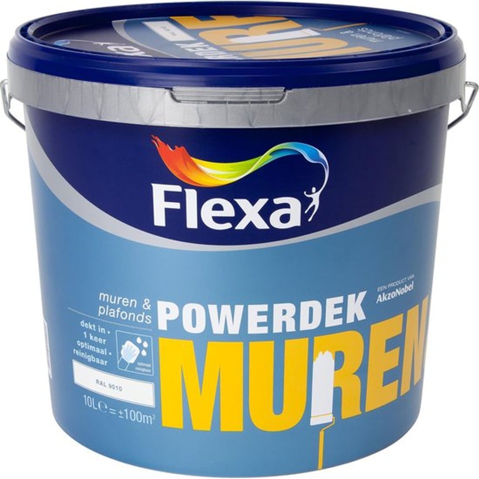 Fl Powerdek Muur&Plaf 9010 10L