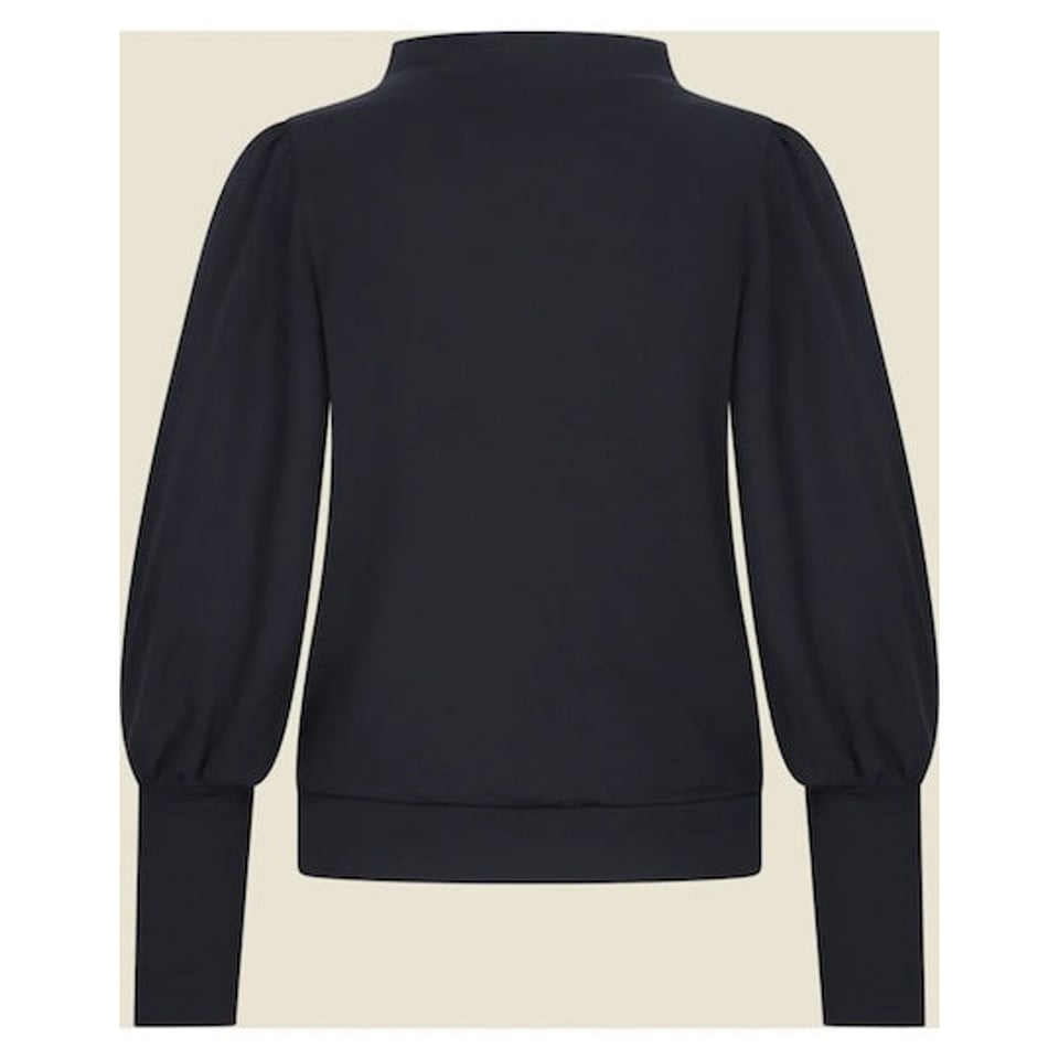 VERY CHERRY Maya Top Soft Viscose Black