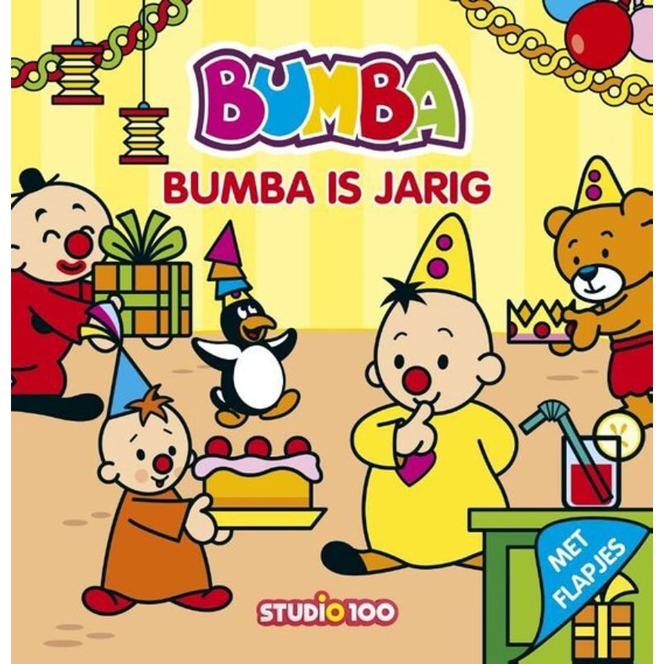 Bumba Kartonboek Met Flapjes - Bumba Is Jarig