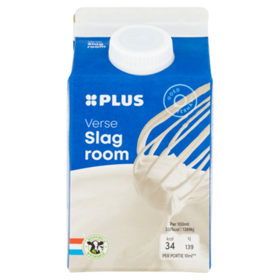 PLUS Verse Slagroom