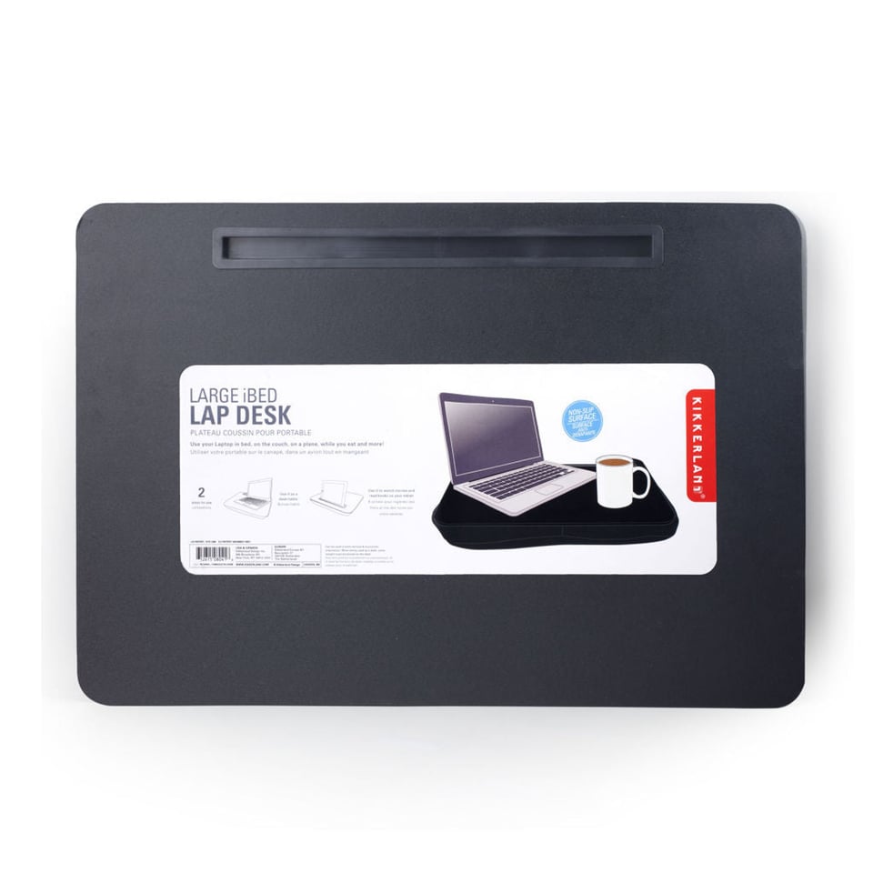 Kikkerland Lap Desk Black Large