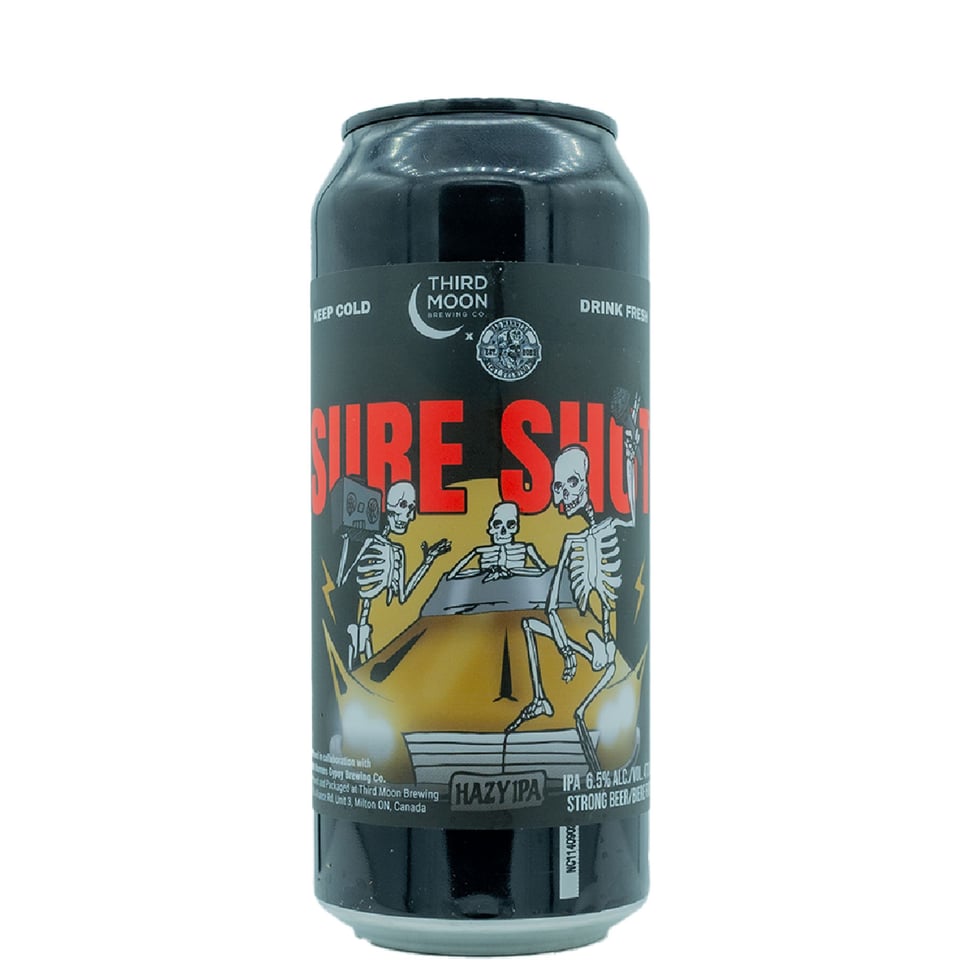 Third Moon Brewing Co. X Bad Manners Gypsy Brewing Co. - Sure Shot