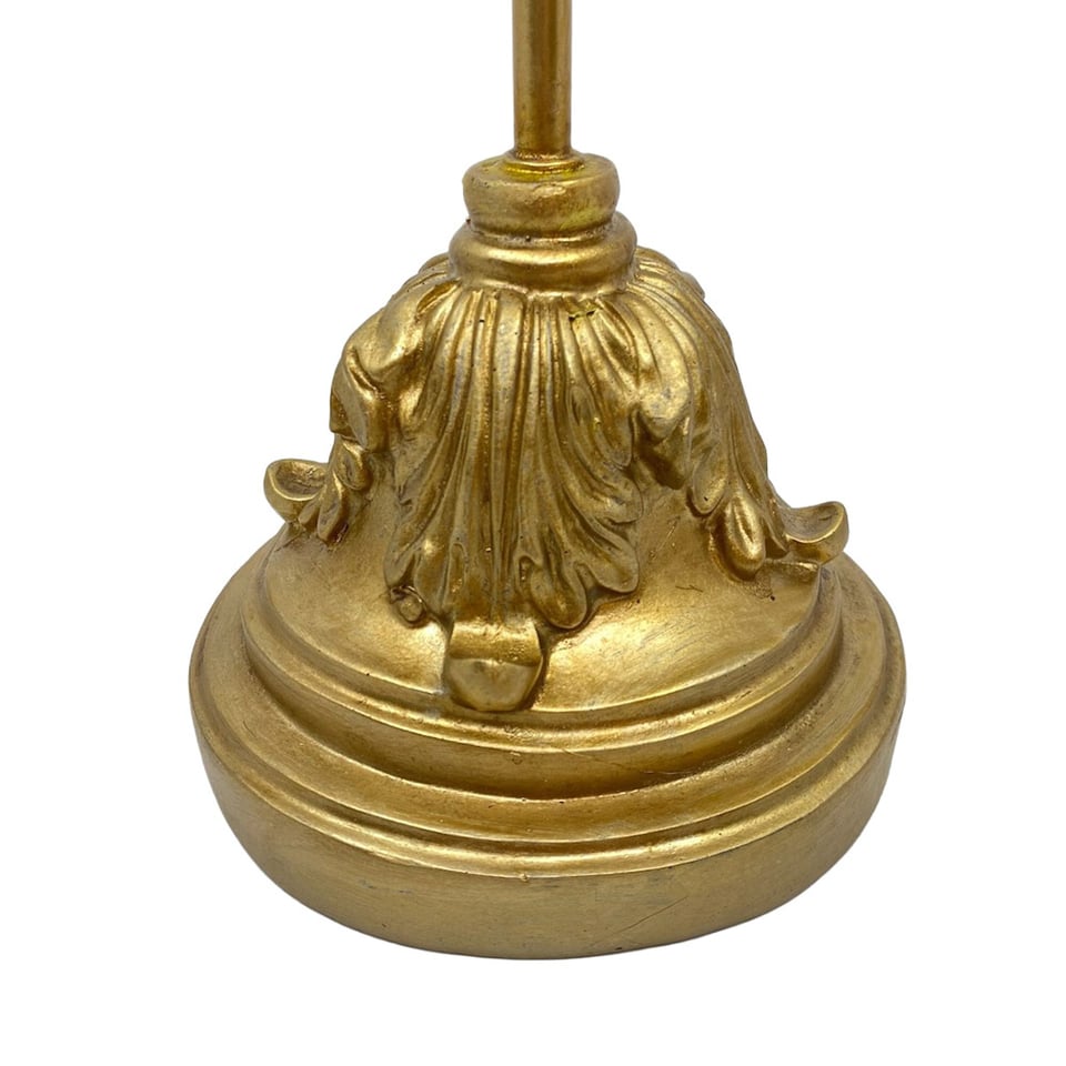 Beeld Engeltje Op Sokkel Goud 13x43cm Armen Hoog