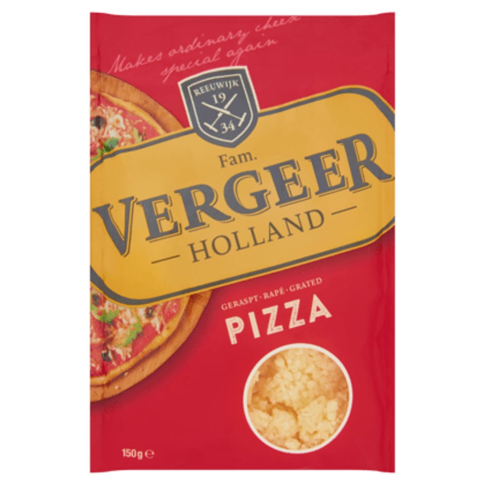 Vergeer Geraspte Kaas Pizza