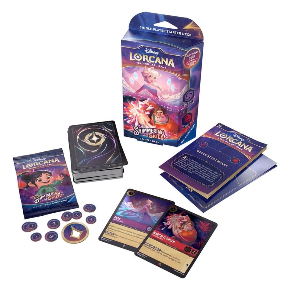 Disney Lorcana - Shimmering Skies - Starter Deck