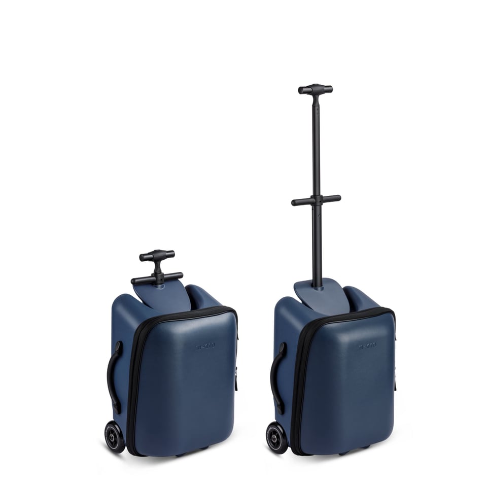 Micro Ride On Luggage Eazy Weekender Donkerblauw