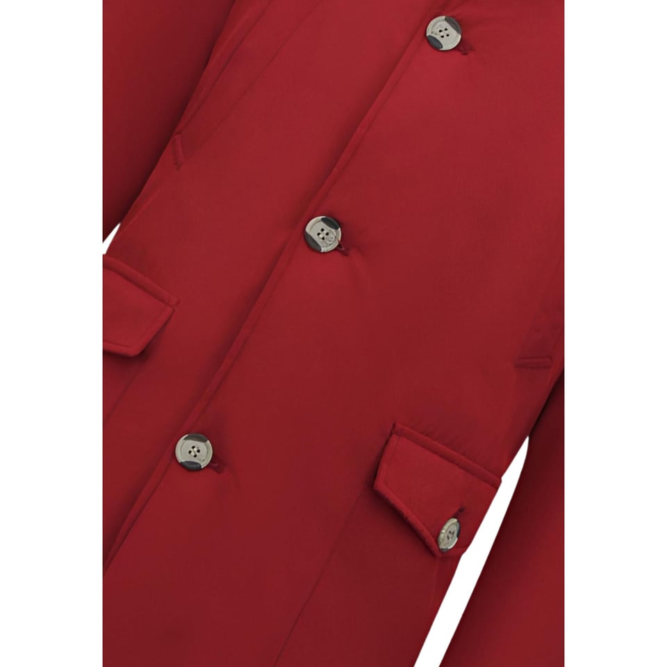 Winterjas Heren Parka Gewatteerd - 7101 - Rood