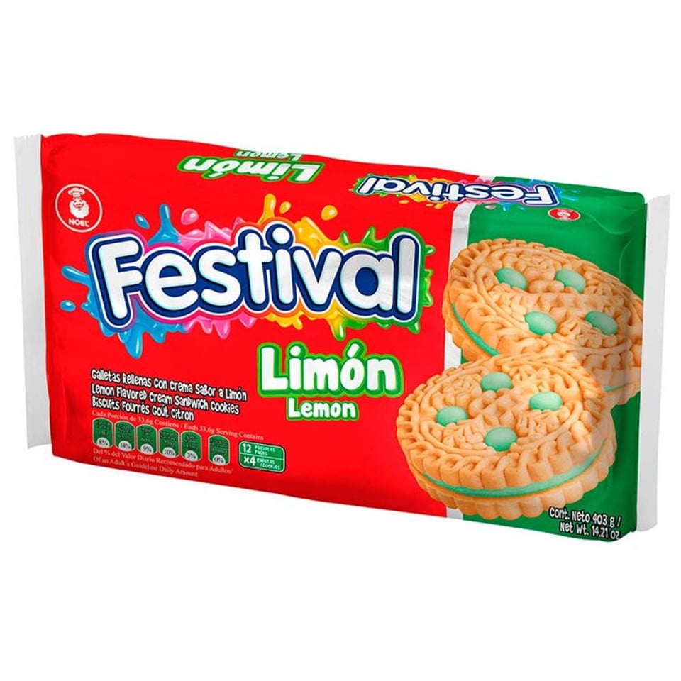 Festival Limoen koekjes 403gr