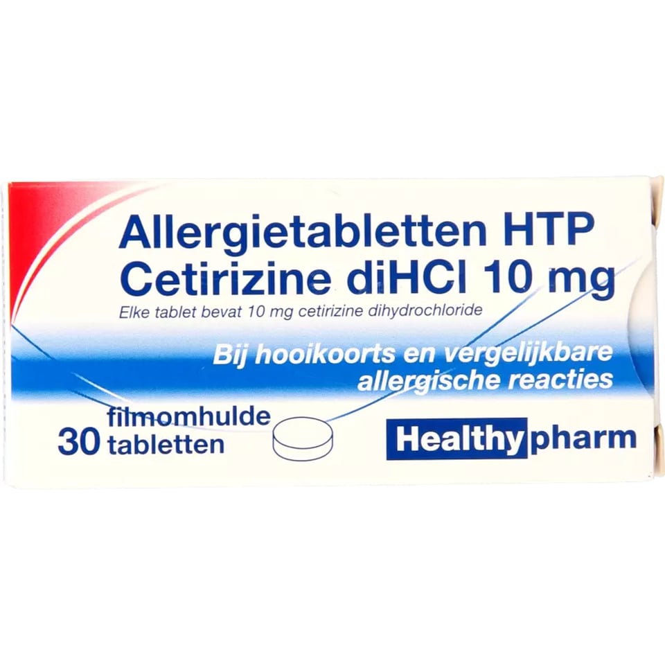 Healthypharm Allergietabl. Cetirizine 10mg 3