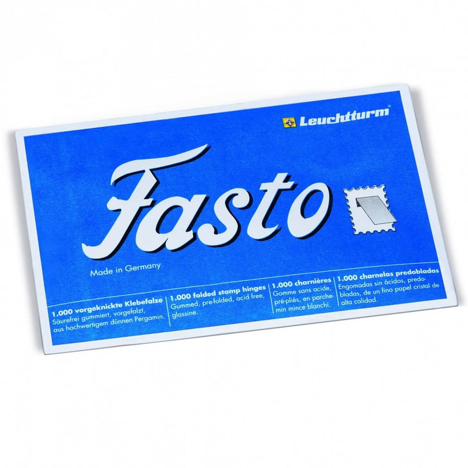 Fasto Postzegelplakkers - 1000 Stuks