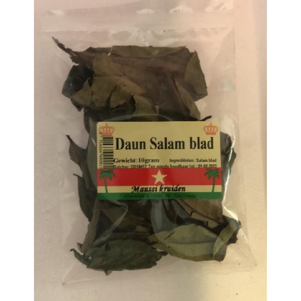 Maussi Kruiden Daun Salam Blad 10 Grams