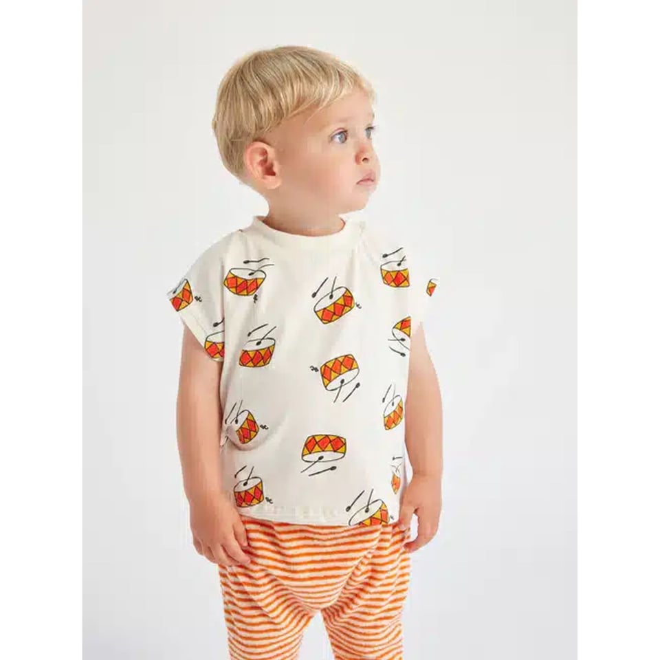 Bobo Choses Baby Play The Drum All Over T-Shirt