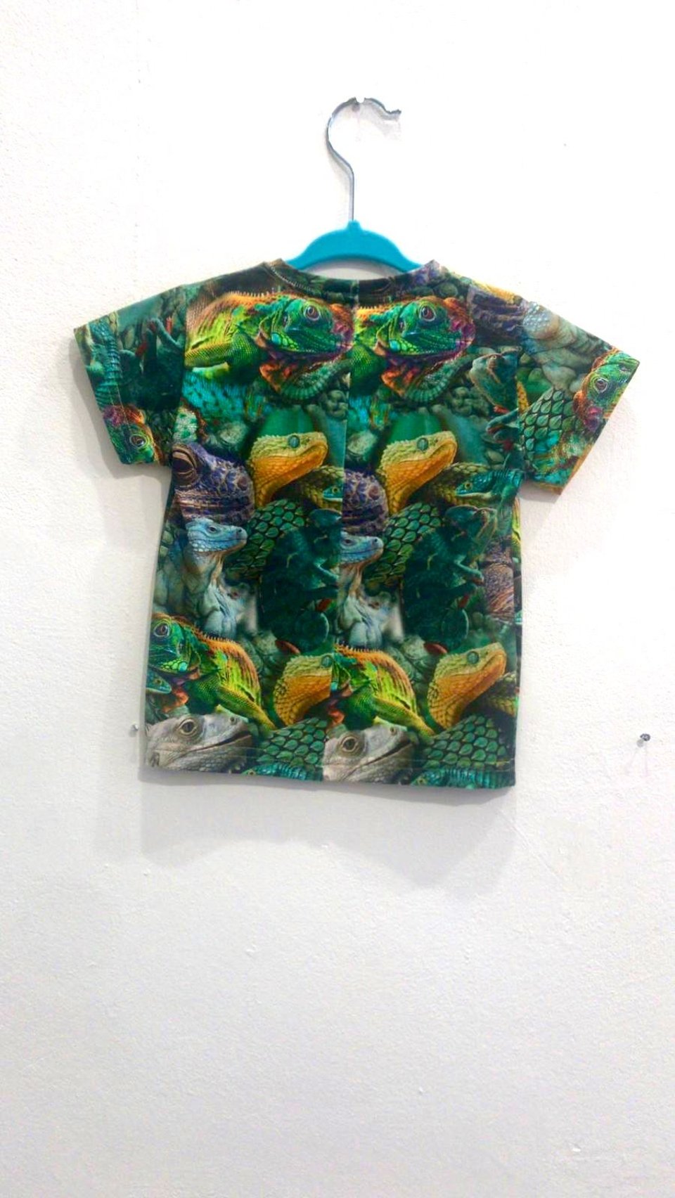 ONE OF A KIND Green Reptiles T-Shirt