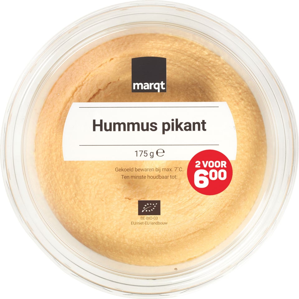 Hummus Pikant