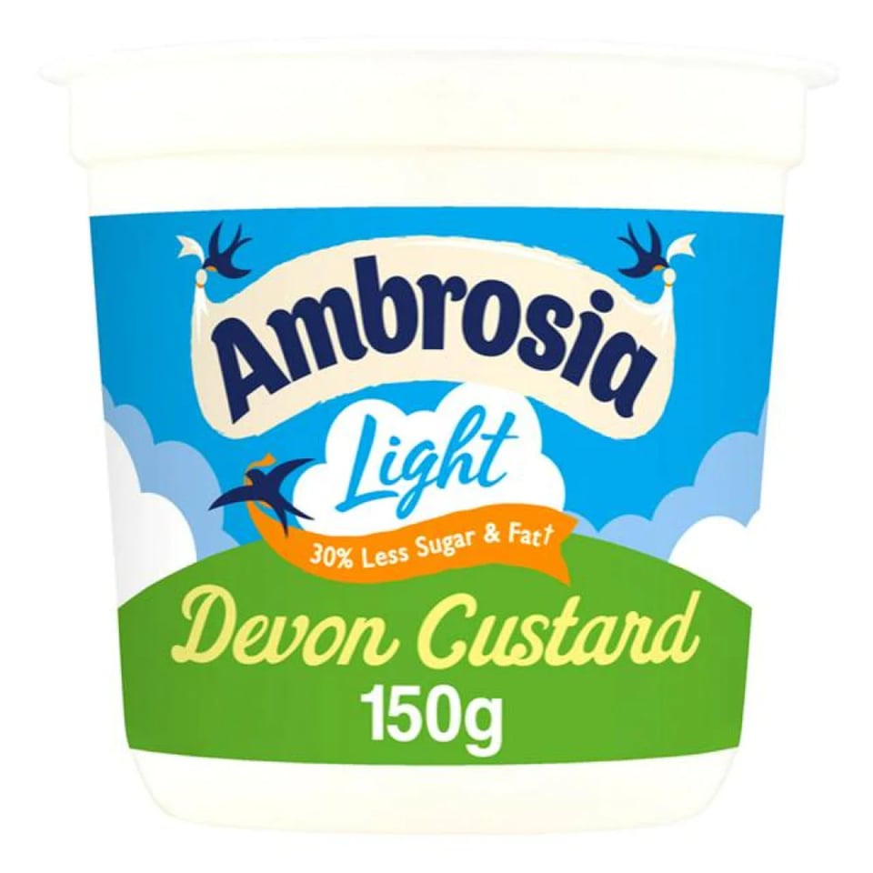 Ambrosia Light Devon Custard Pot 150G