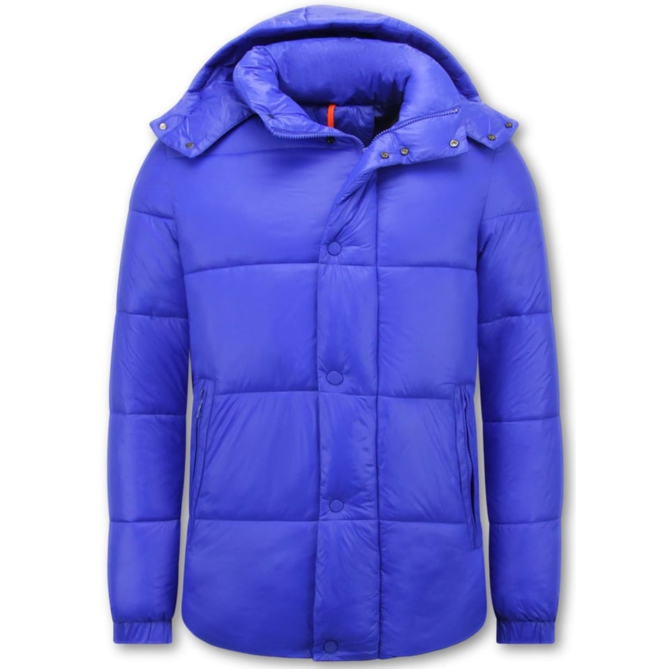 Puffer Jackets Heren - Gewatteerde Jassen Heren - 8055 - Licht Blauw