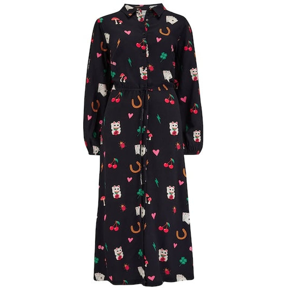 SUGARHILL Dottie Maxi Shirt Dress