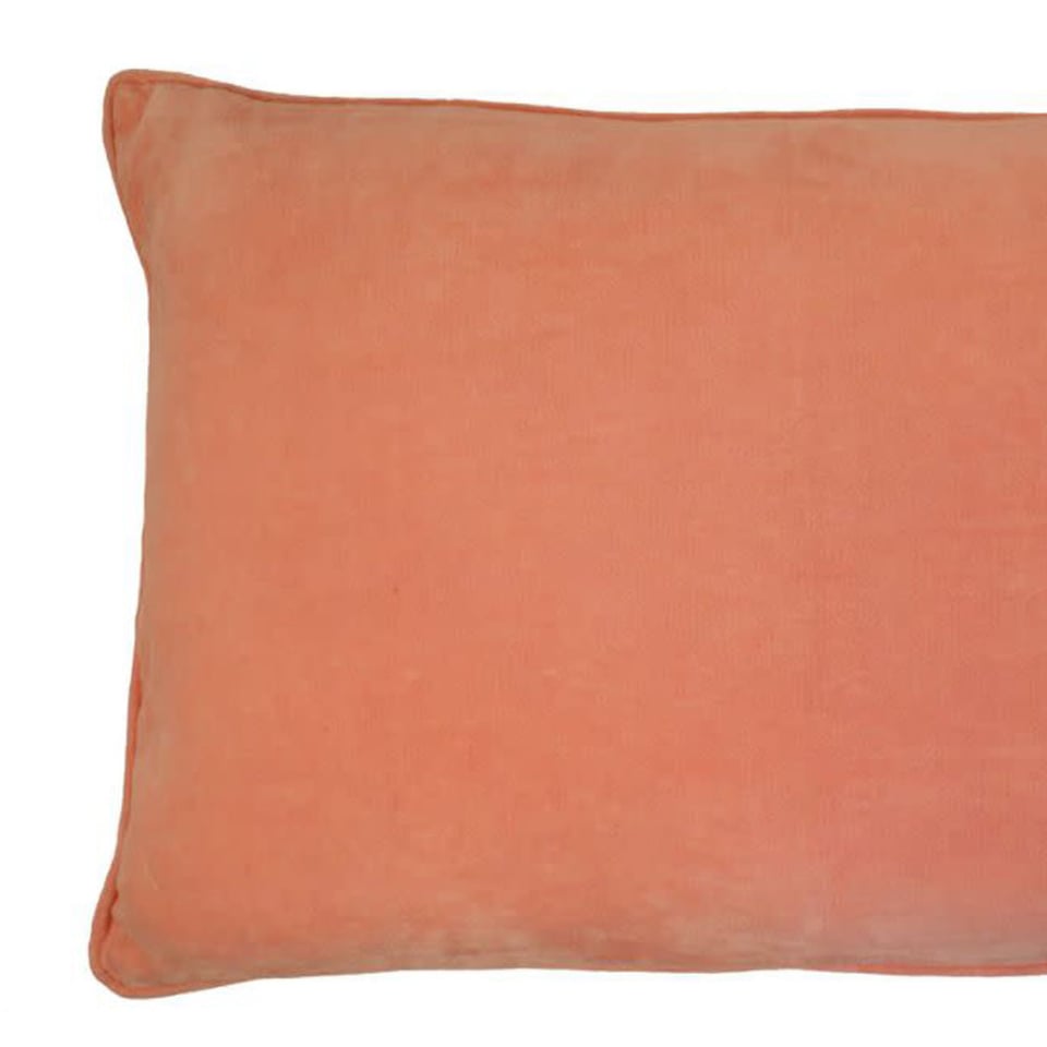 Sierkussen Lala Roze Velours 60x40cm