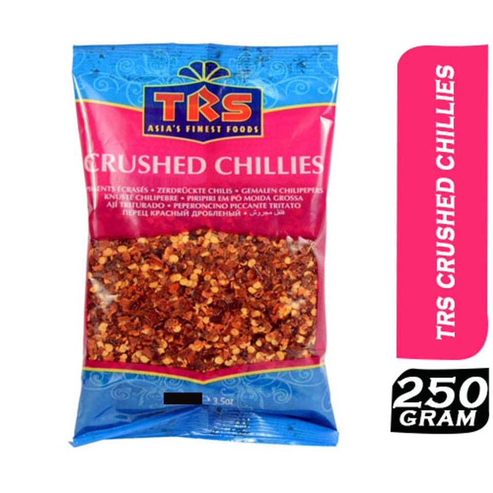 TRS Crushed Chillies Extra Hot 250 Grams