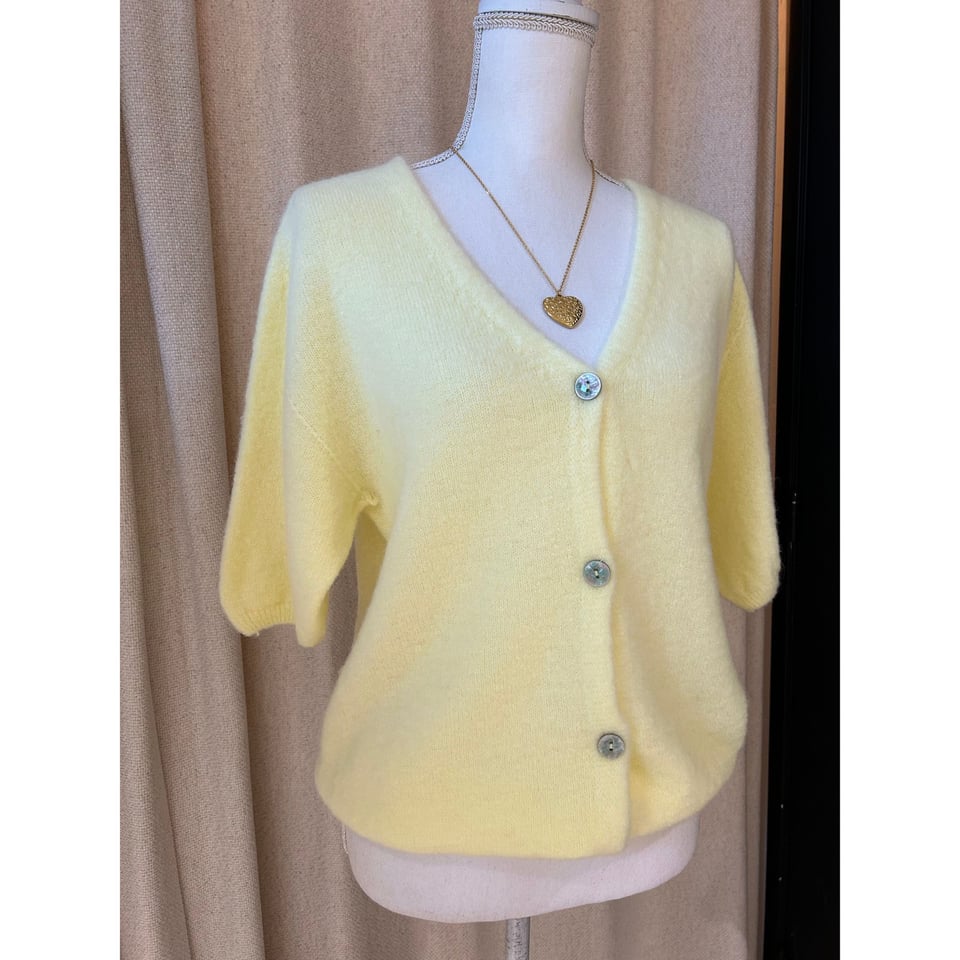 Trend Alpaca Vestje - Yellow - OneSize