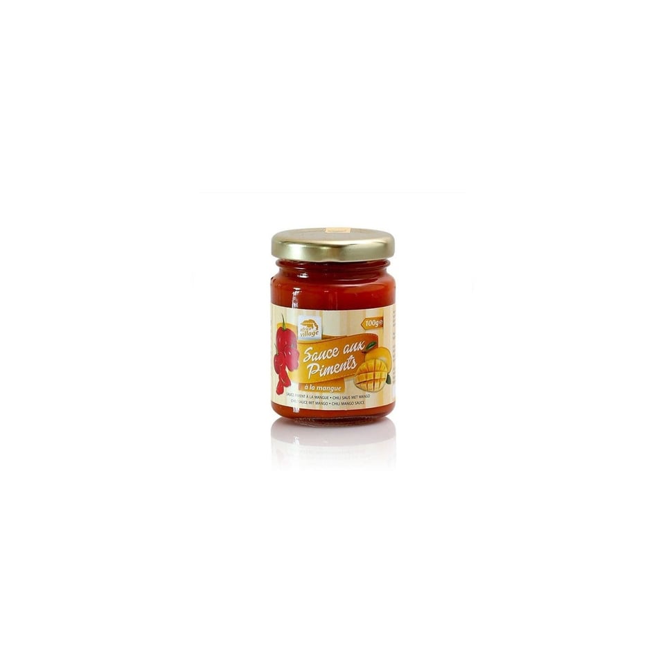 AFRICA VILLAGE PUREE DE PIMENT SAUCE-MANGUE 100G