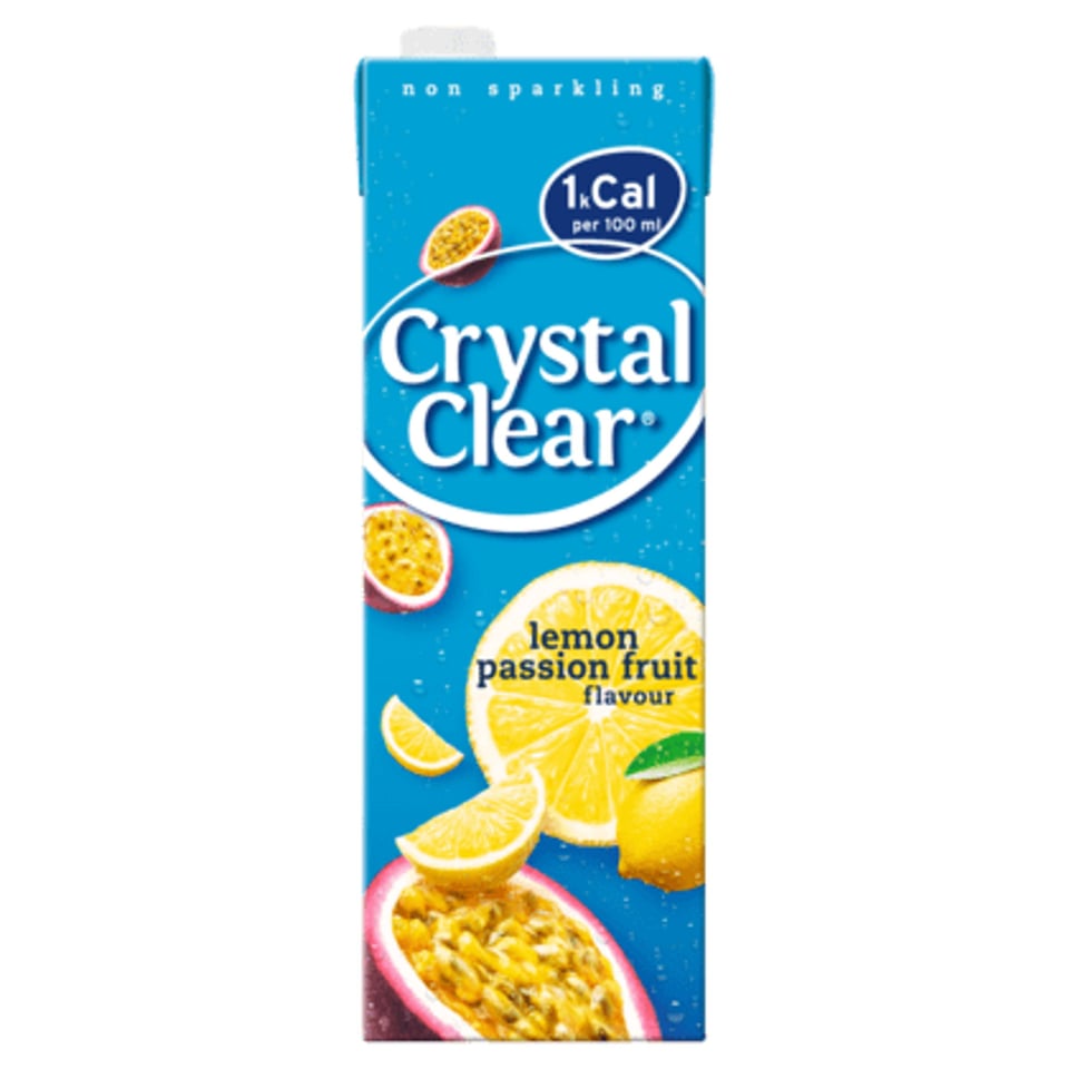 Crystal Clear Lemon Passion Fruit