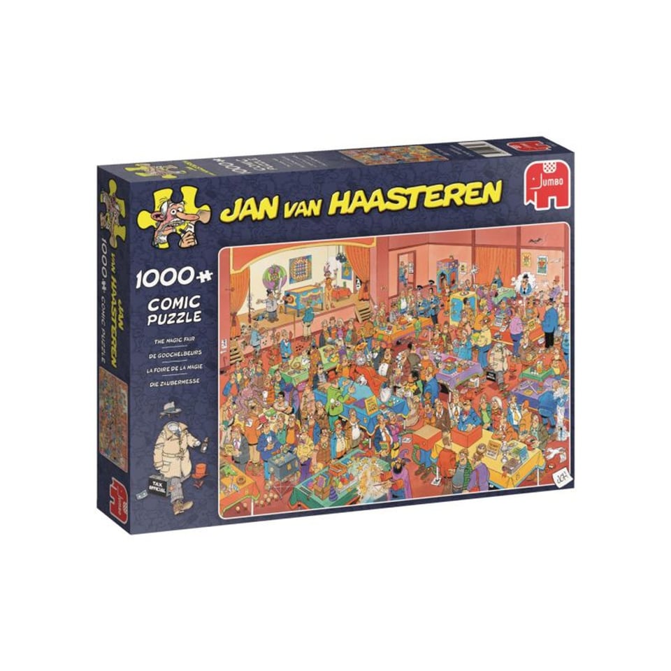 Jan Van Haasteren Puzzel De Goochelbeurs 1000 Stukjes