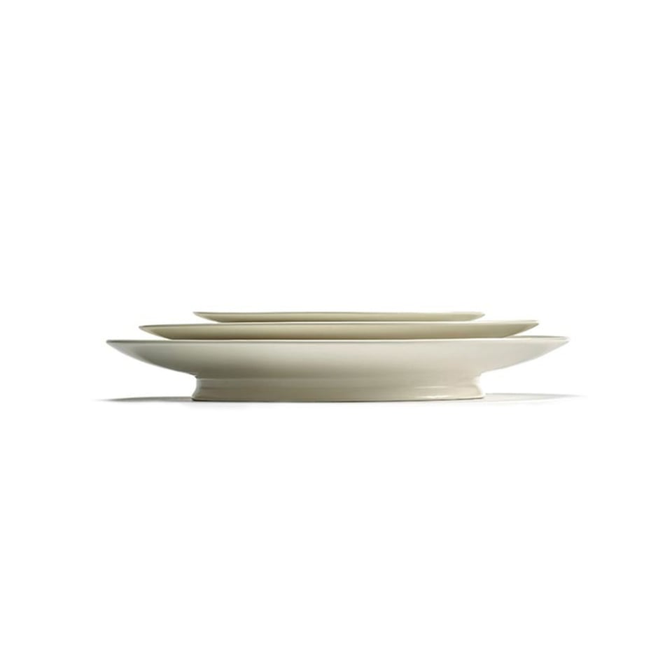 Servies Ra - Plat Bord 24 Cm Black Off White - Ann Demeulemeester Serax