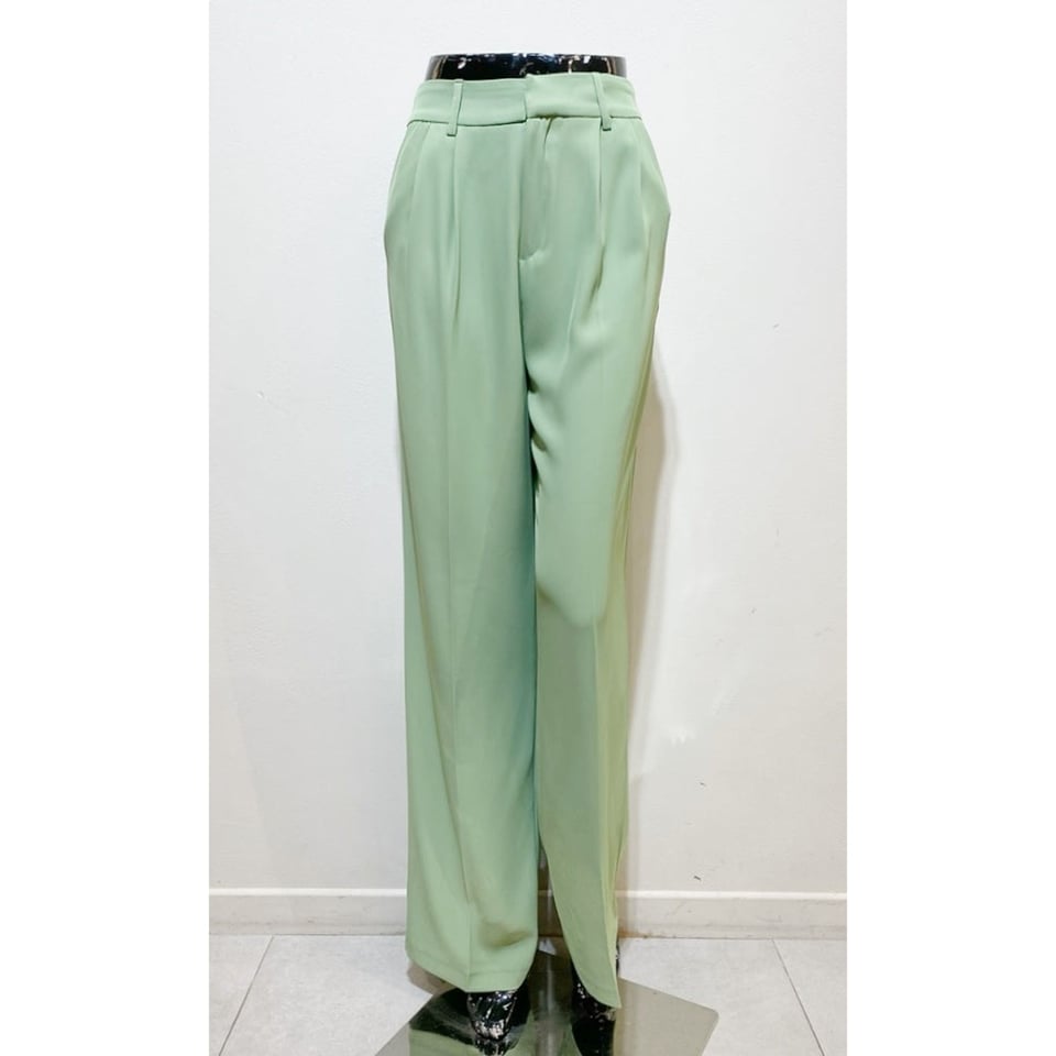 Light Green Paris Pantalon