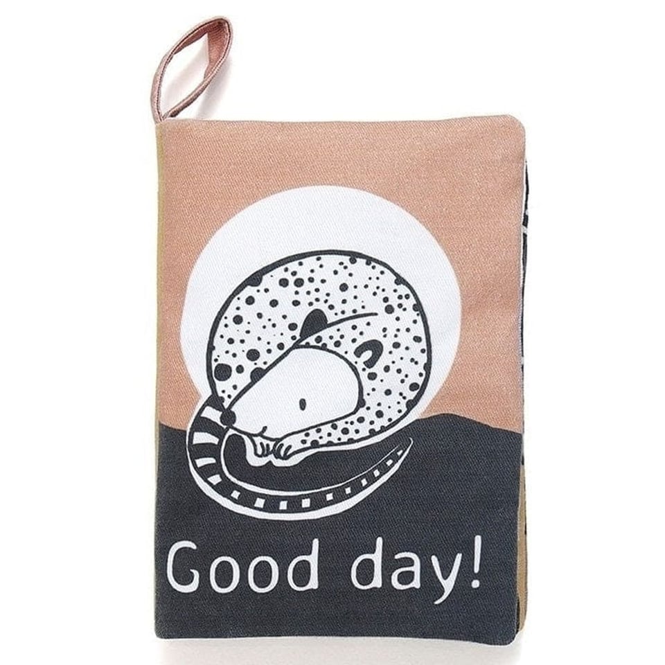 Petit Monkey Baby First Soft Book Sleepy Wakey