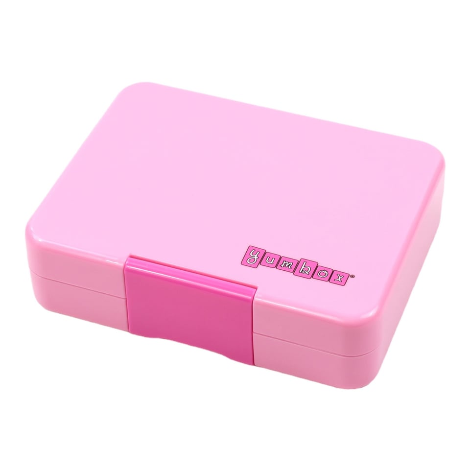 Yumbox Snack 3 Vakken Power Pink / Rainbow - Power Pink / Roze