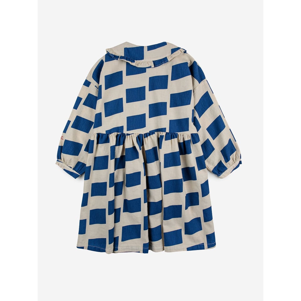 Bobo Choses Checker all over woven dress