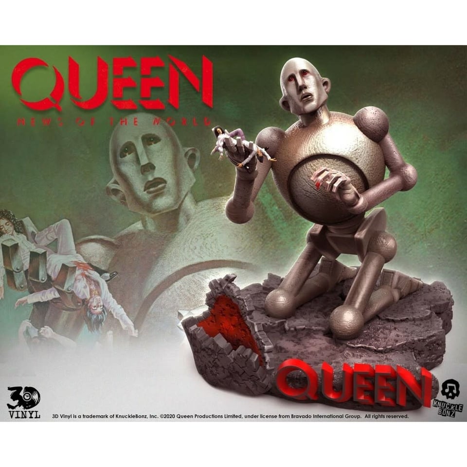 Queen 3D Vinyl Beeld Queen Robot