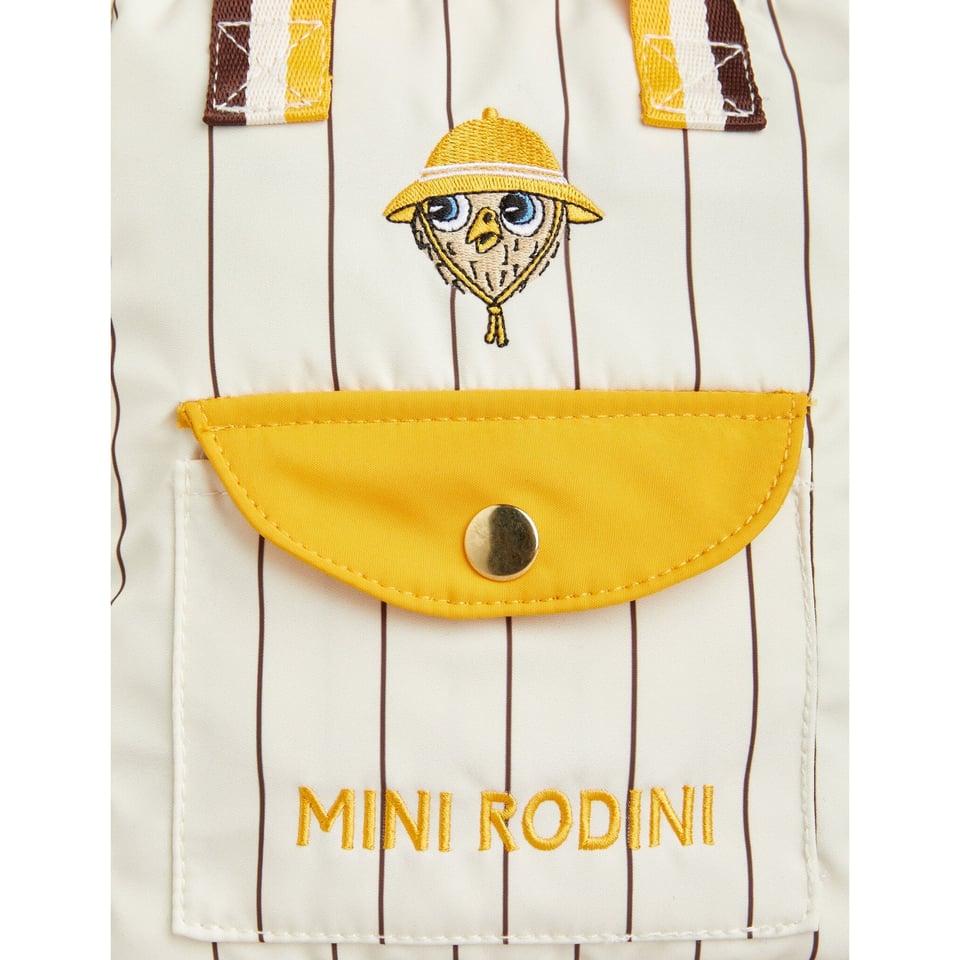 Mini Rodini Owl Emb Mini Backpack