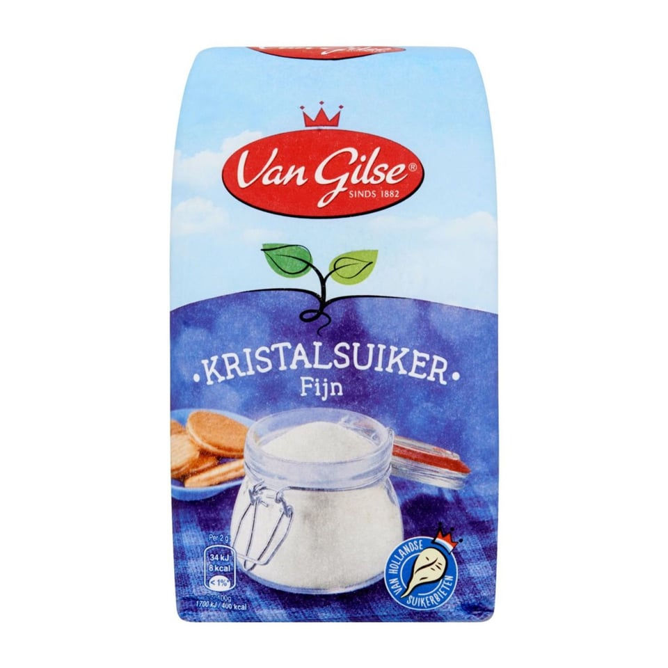 Van Gilse Kristalsuiker Fijn 750G