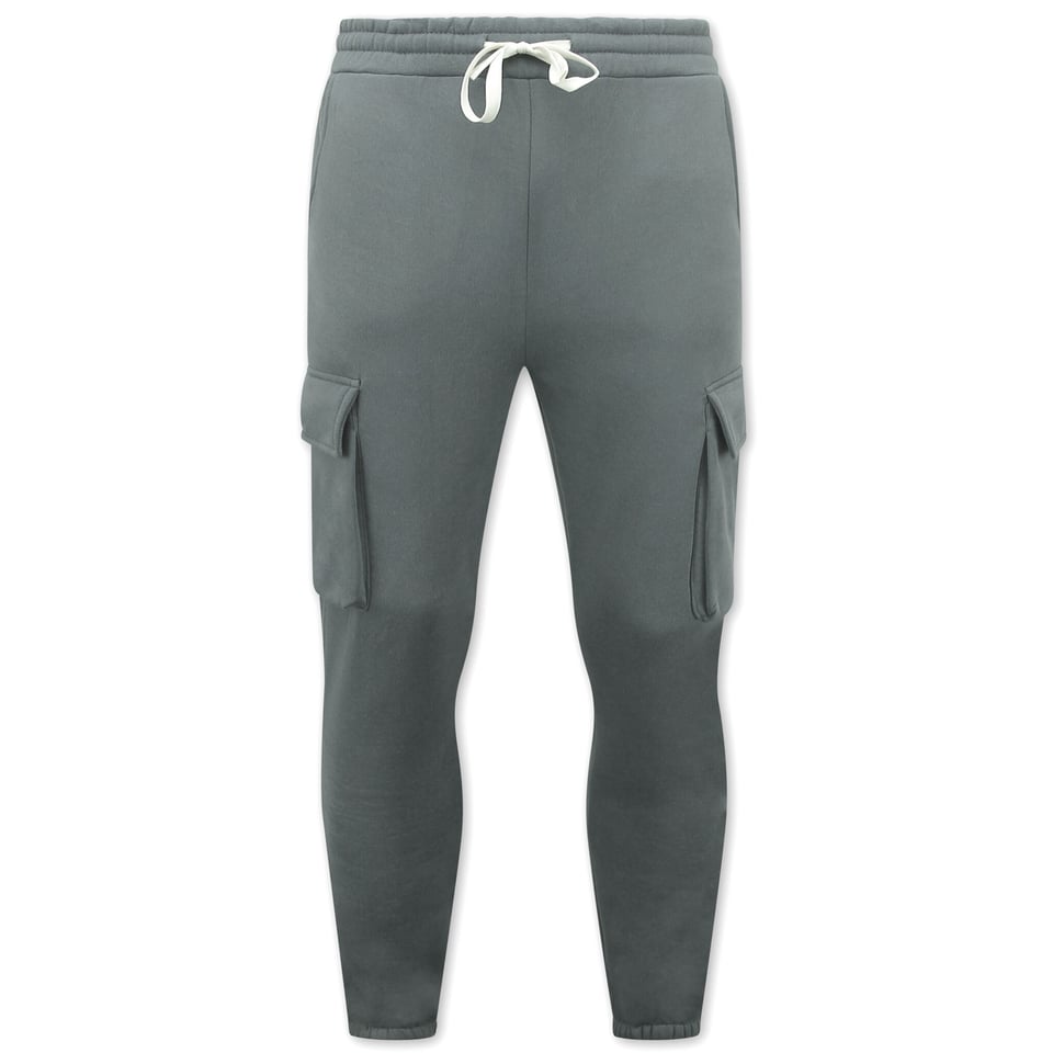 Huispak Heren Volwassenen - Oversized Joggingpak - Dik Geweven - Antraciet