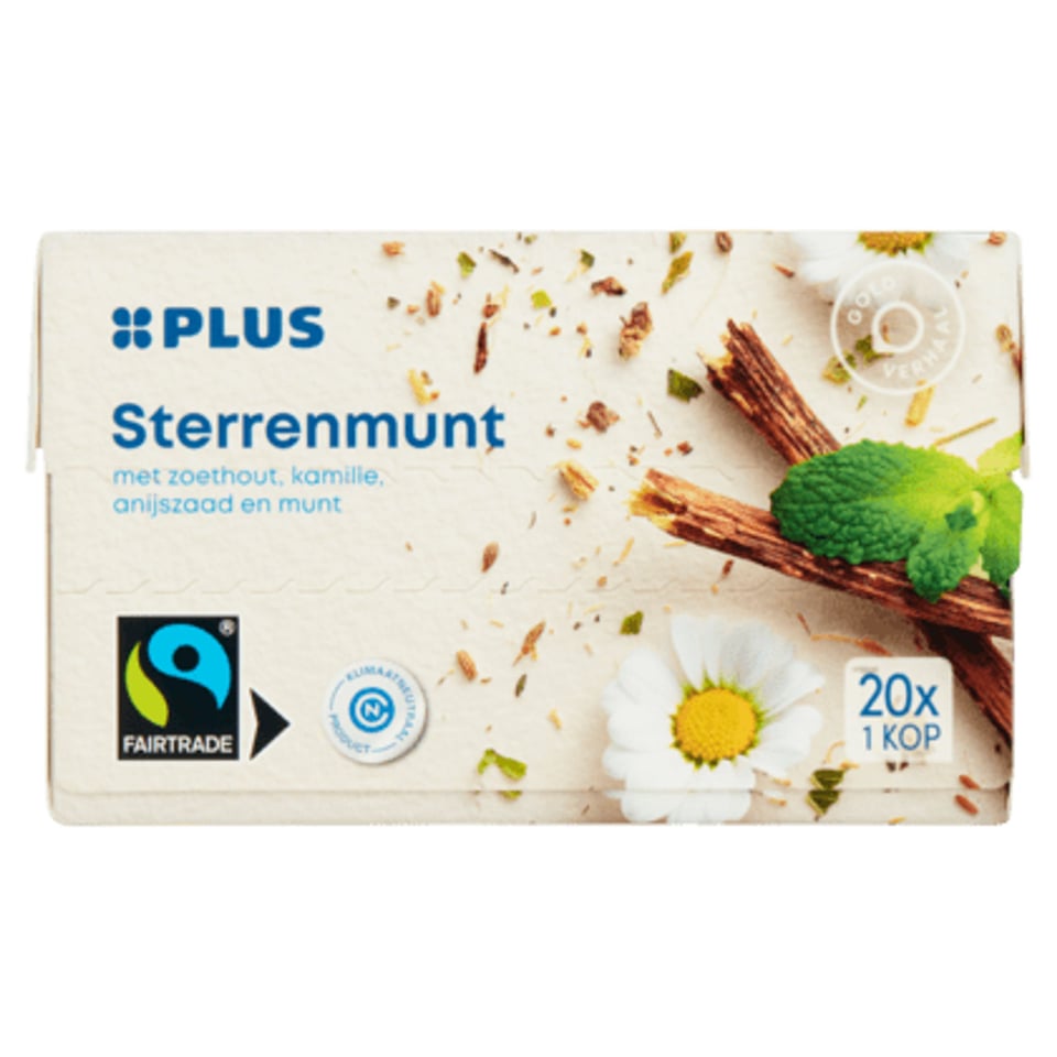 PLUS Thee Sterrenmunt Fairtrade