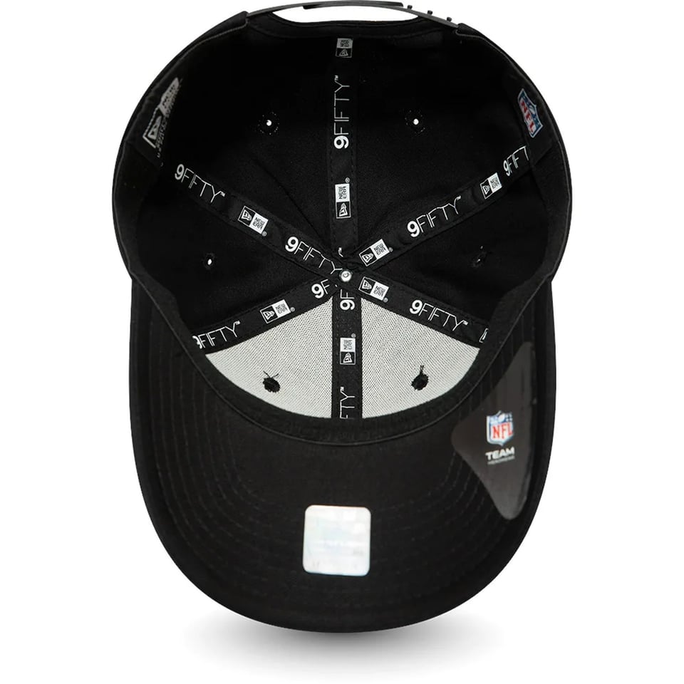 Las Vegas Raiders Black 9FIFTY Stretch Snap Cap