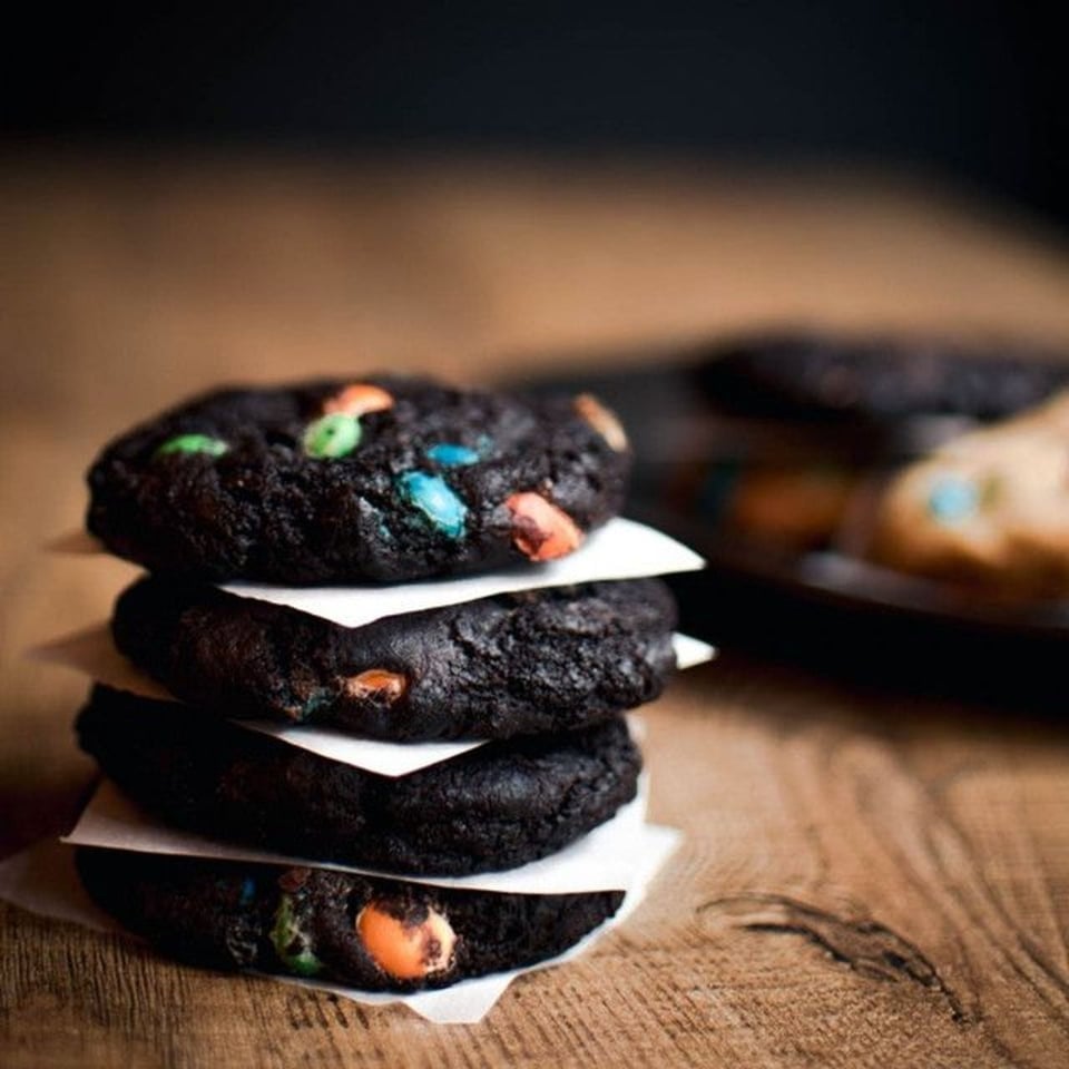 Chocolate M&M's Cookies