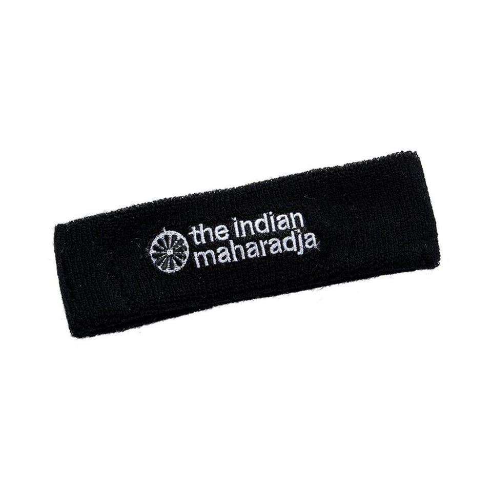 The Indian Maharadja Headband Black