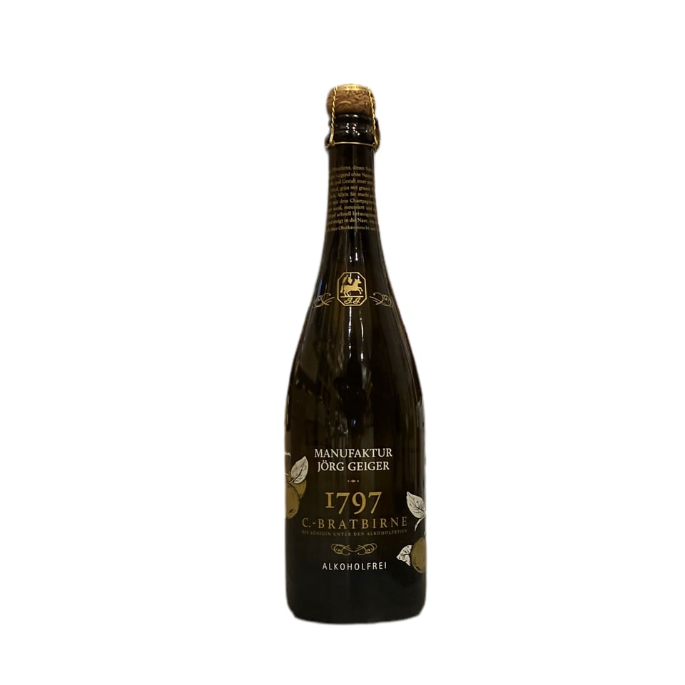 Jorg Geiger C-Bratbirne Alcohol free (0,2%) sparkling