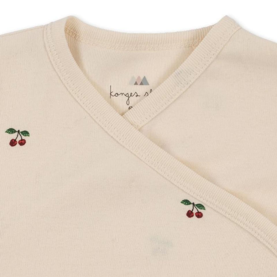 Konges Slojd Newborn Onesie Cherry