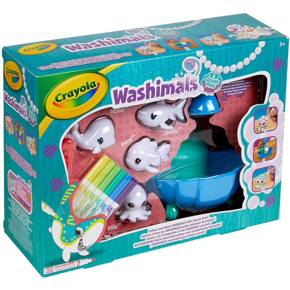 Crayola Washimals Zeedieren Lagune 3+