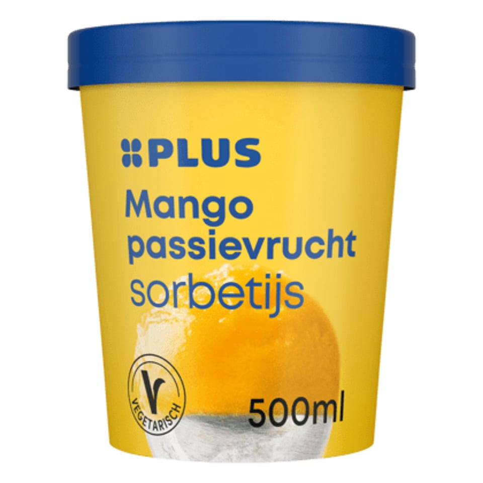 PLUS Sorbetijs Mango-Passievrucht