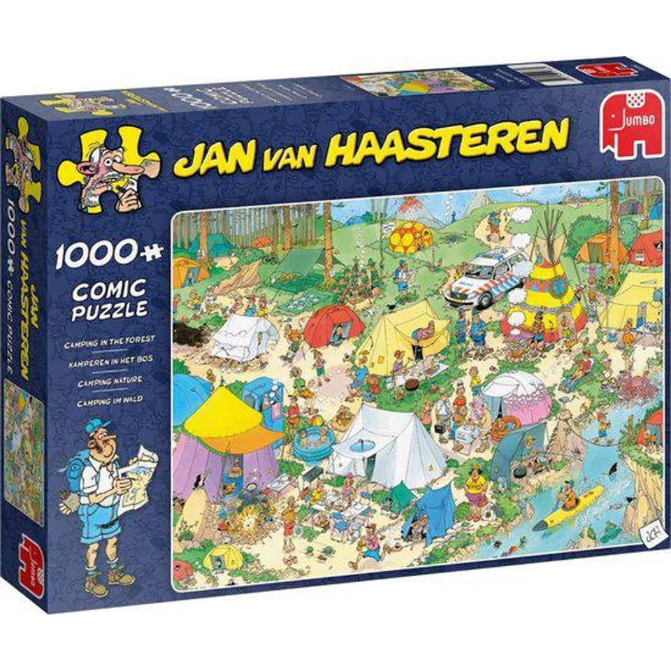 Puzzle 1000st. JvH Kamperen in Het Bos